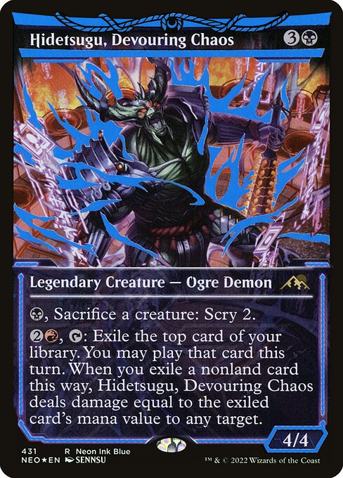 Hidetsugu, Devouring Chaos card image