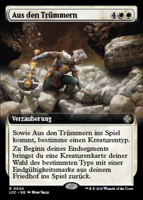 From the Rubble (The Lost Caverns of Ixalan Commander #40)