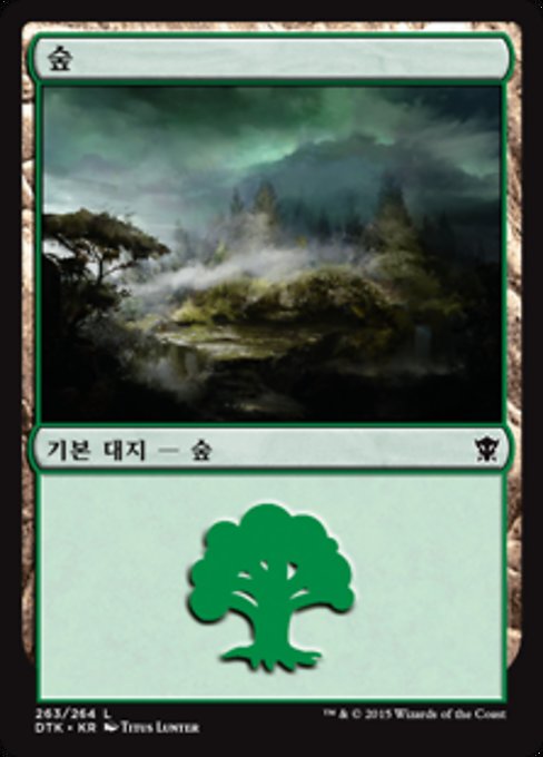 Forest (Dragons of Tarkir #263)