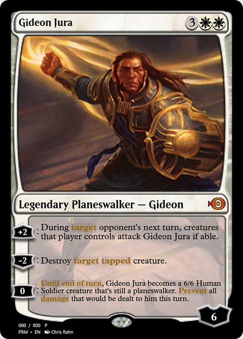 Gideon Jura (Magic Online Promos #65003)