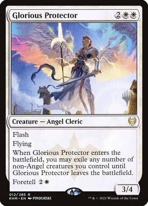 Glorious Protector (Kaldheim Promos #12p)