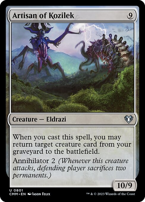 Artisan of Kozilek (Commander Masters #801)