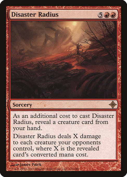 Disaster Radius (Rise of the Eldrazi #141)