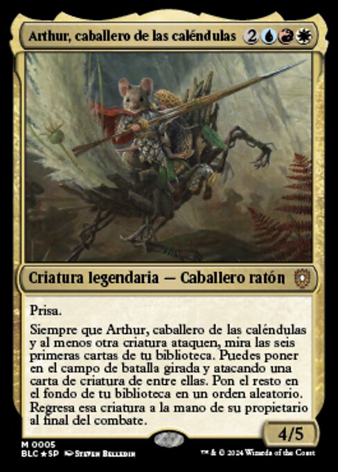 Arthur, caballero de las caléndulas