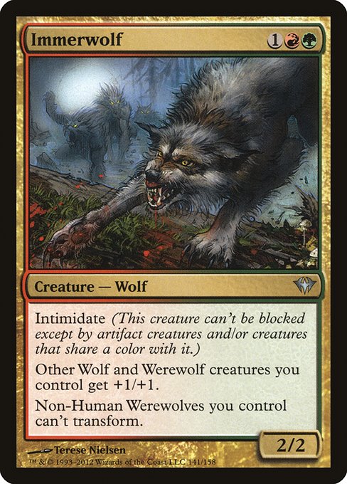 Immerwolf (Dark Ascension #141)