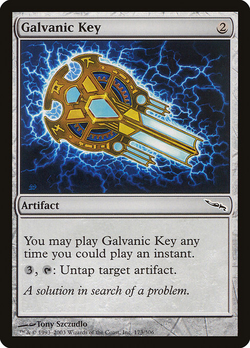 Clé galvanique|Galvanic Key