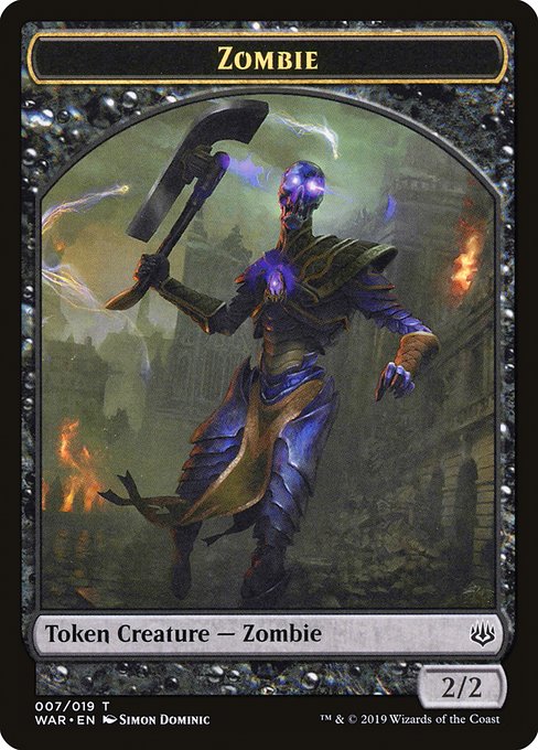 Zombie (War of the Spark Tokens #7)