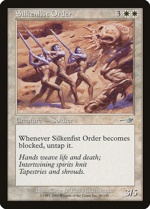 Silkenfist Order card image