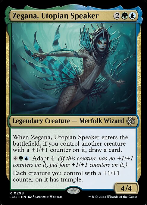 Zegana, Utopian Speaker (The Lost Caverns of Ixalan Commander #298)