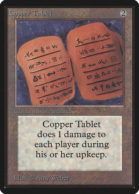 Copper Tablet (Limited Edition Beta #239)