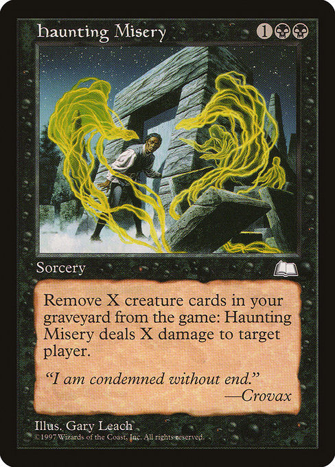 Haunting Misery card image