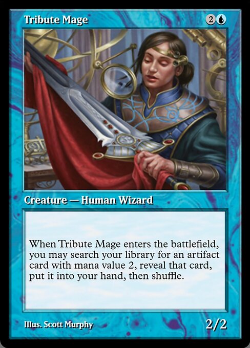 Tribute Mage (Magic Online Promos #91249)