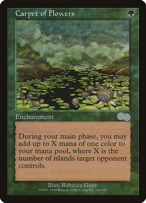 Carpet of Flowers (Urza's Saga #240)