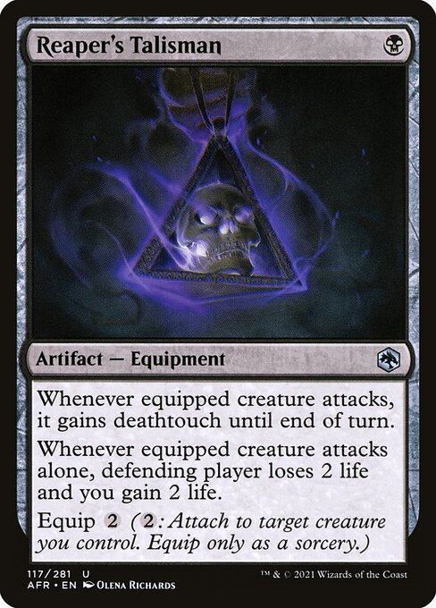 Reaper's Talisman card image