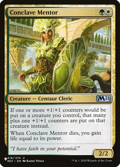 Conclave Mentor (The List)