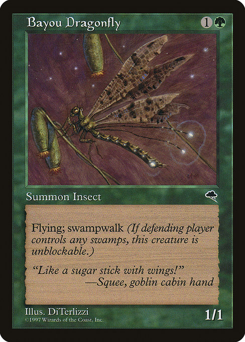 Bayou Dragonfly card image