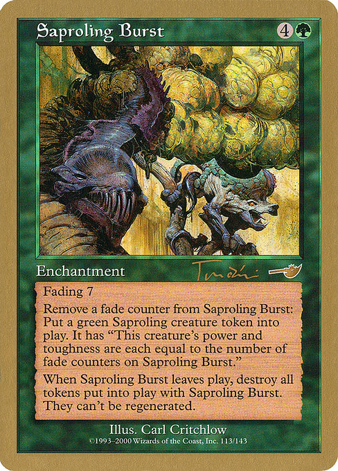 Saproling Burst (World Championship Decks 2001 #jt113)