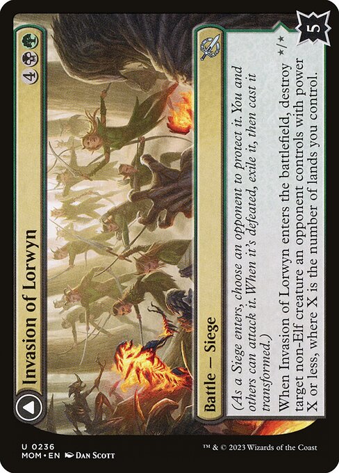Invasion of Lorwyn // Winnowing Forces card image