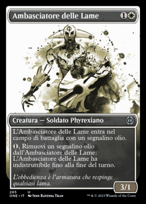 Bladed Ambassador (Phyrexia: All Will Be One #285)