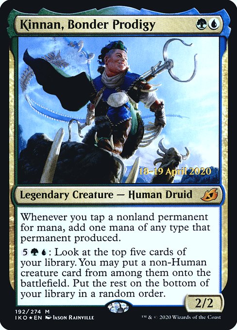 Kinnan, Bonder Prodigy (Ikoria: Lair of Behemoths Promos #192s)