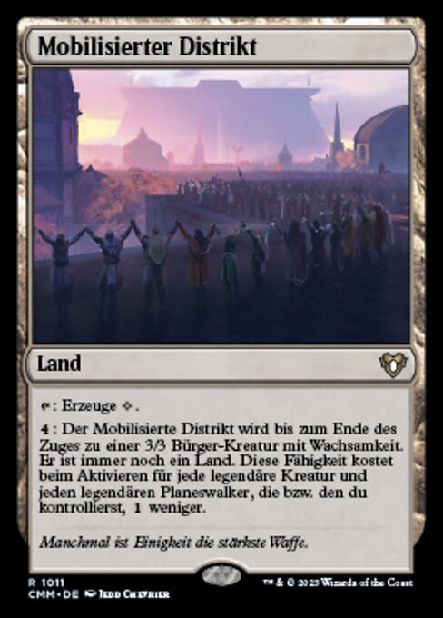 Mobilized District (Commander Masters #1011)