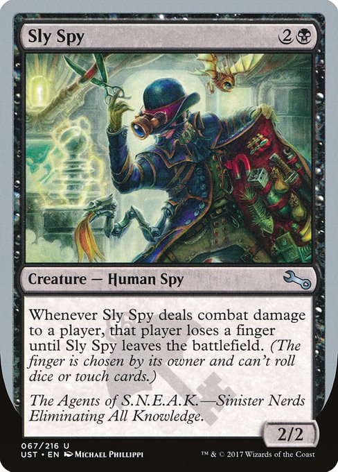 Sly Spy (Unstable #67c)