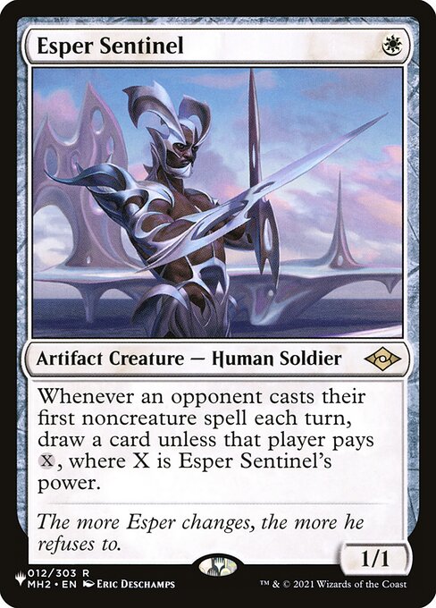 Esper Sentinel (The List #MH2-12)