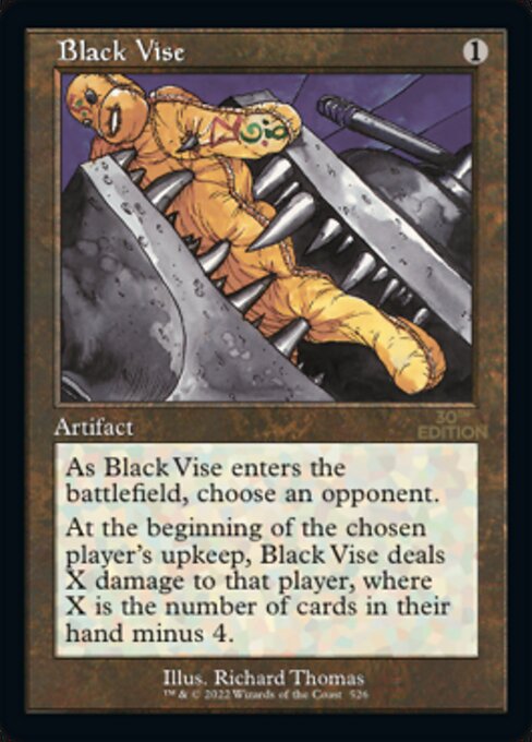 Black Vise (30th Anniversary Edition #526)