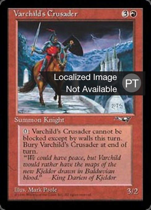 Varchild's Crusader (Alliances #82a)