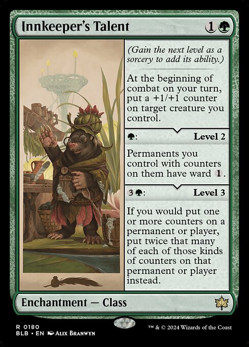 Innkeeper's Talent (blb) 180 Innkeeper's Talent (blb) 180