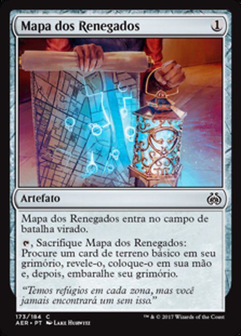 Renegade Map (Aether Revolt #173)