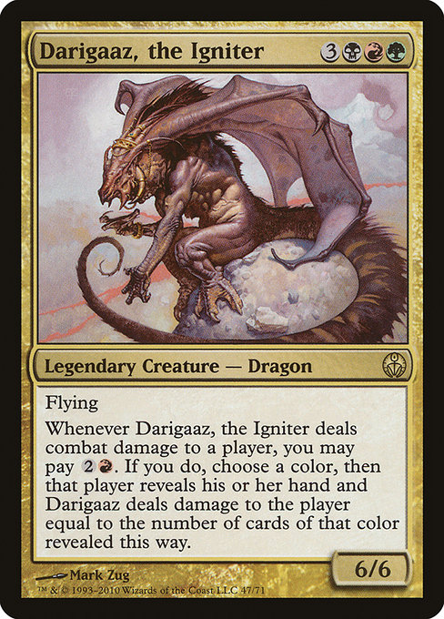 Darigaaz, the Igniter (Duel Decks: Phyrexia vs. the Coalition #47)