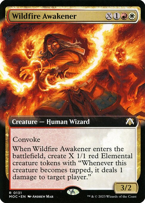 Wildfire Awakener (March of the Machine Commander #131)