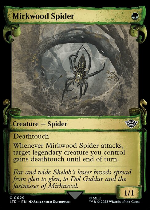 Mirkwood Spider (ltr) 629