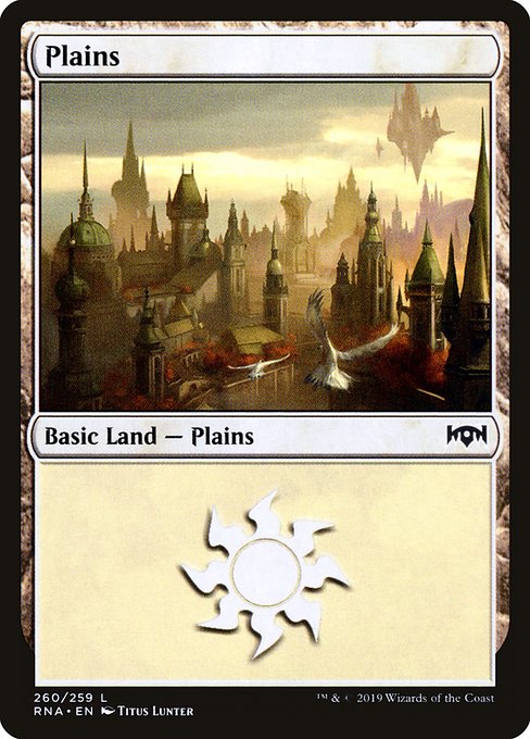 Plains (Ravnica Allegiance #260)
