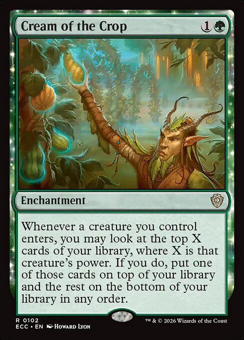Cream of the Crop magic the gathering card art