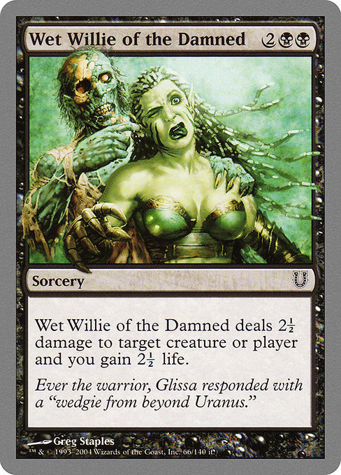 Wet Willie of the Damned card image