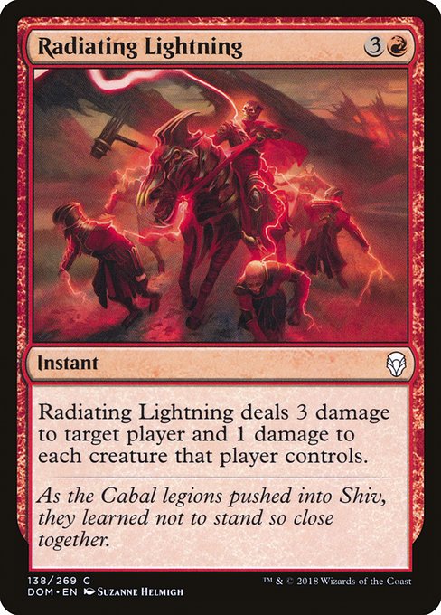 Radiating Lightning (Dominaria #138)