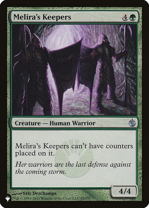 Melira's Keepers (The List #989)
