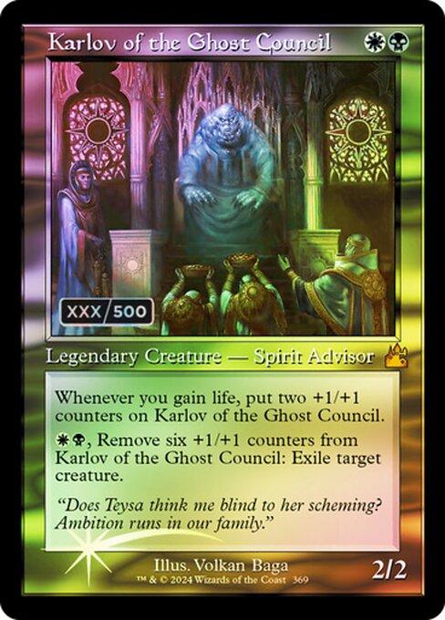 Karlov of the Ghost Council (Ravnica Remastered #369z)