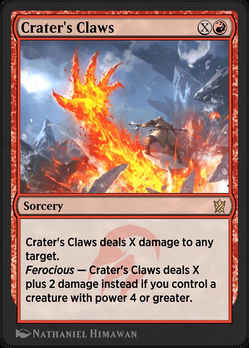 Crater's Claws (Khans of Tarkir #106y)