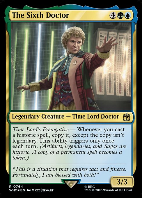 The Sixth Doctor (Doctor Who #764)