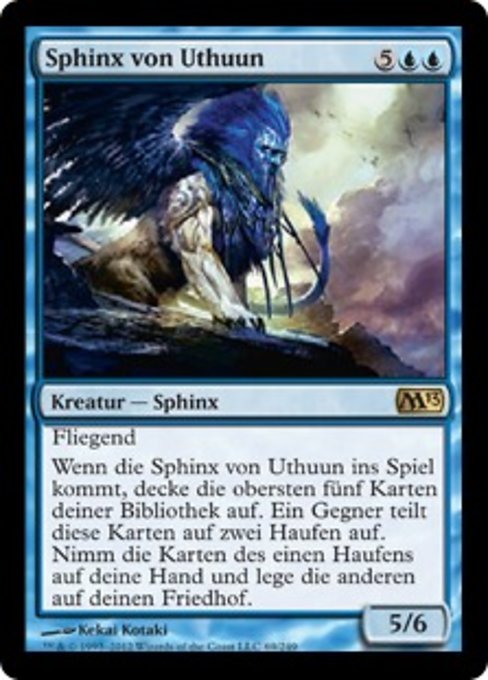 Sphinx of Uthuun (Magic 2013 #69)