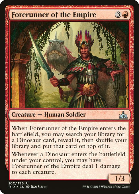 Forerunner of the Empire (Rivals of Ixalan #102)