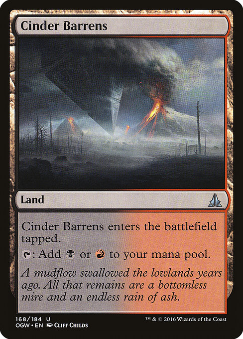 Cinder Barrens (Oath of the Gatewatch #168)