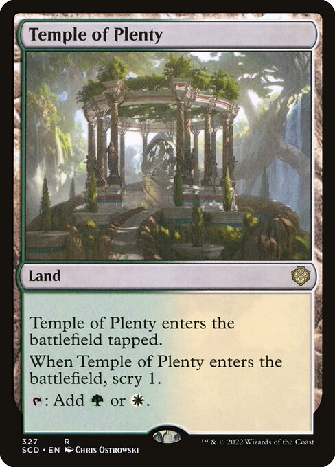 Temple of Plenty (Starter Commander Decks #327)
