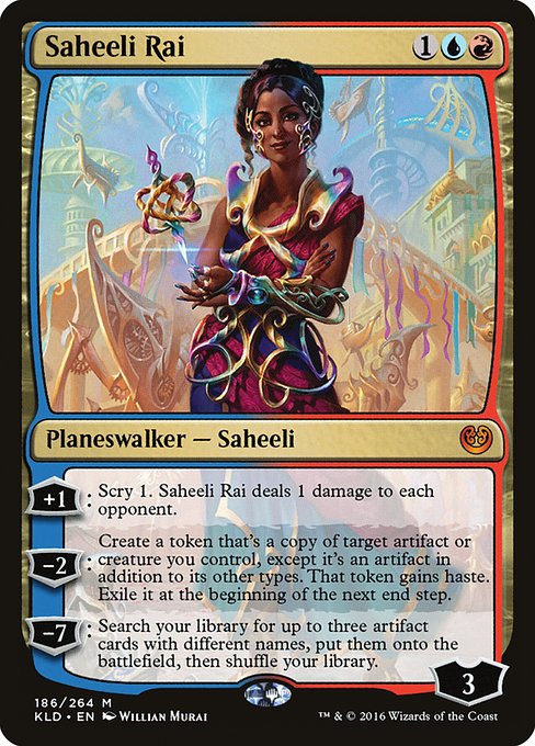 Saheeli Rai (Kaladesh #186)