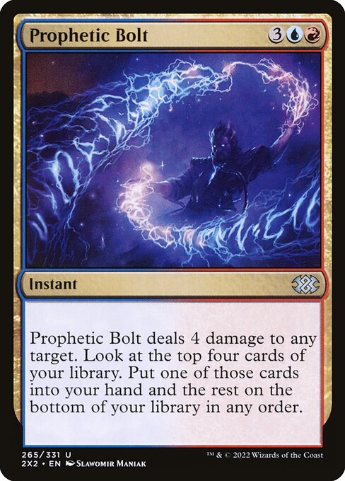 Prophetic Bolt (Double Masters 2022 #265)