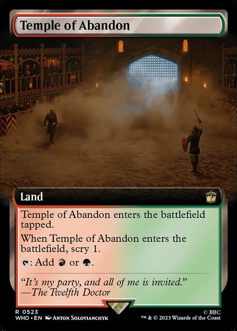 Temple of Abandon (Extended Art)