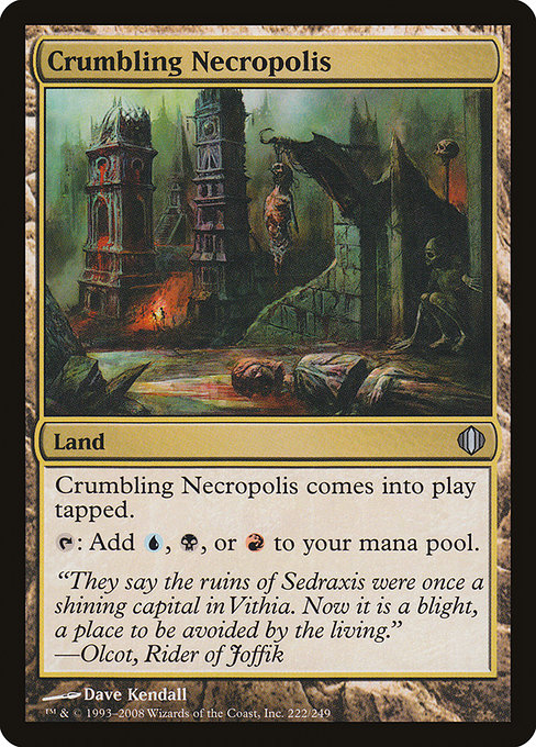 Crumbling Necropolis card image